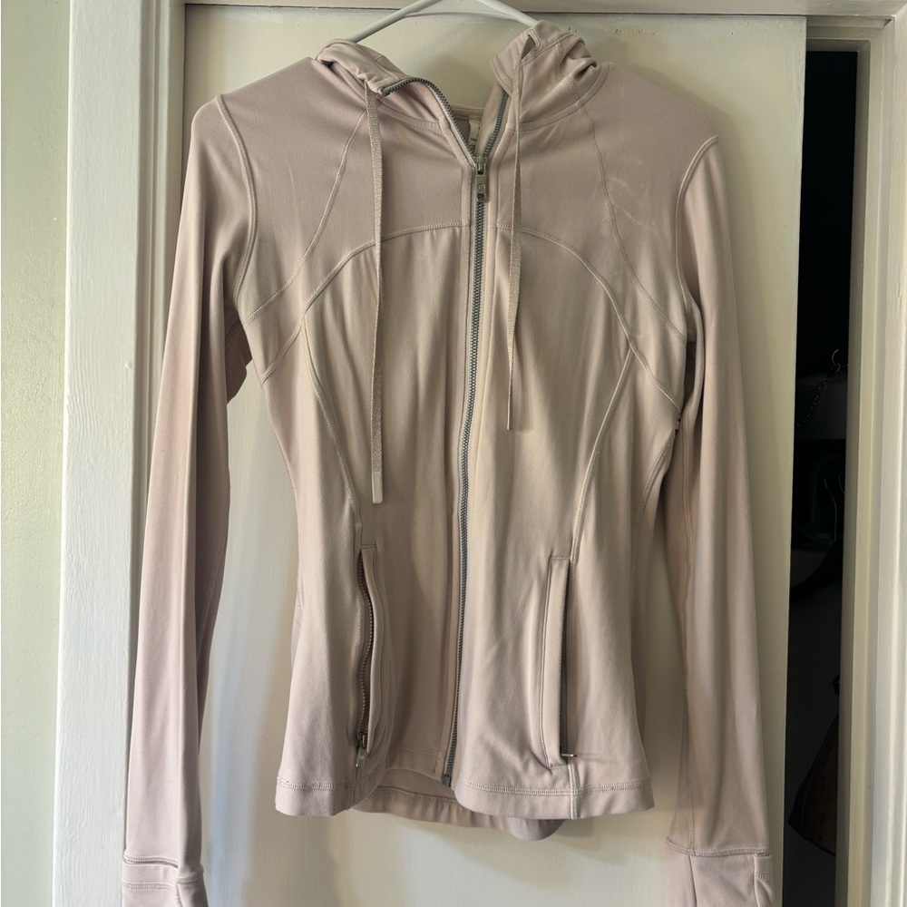 Lululemon Light Pink define Jacket size 6